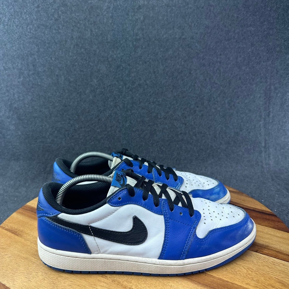 Nike Air Jordan 1 Low OG Game Royal CZ0790-140 Men's Size 10 Blue White